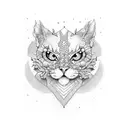 broken heart  tattoo design idea