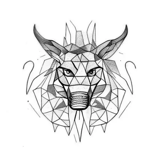 animal tattoo design idea