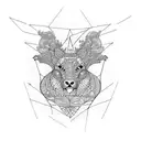 animal tattoo design idea