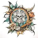 nation tattoo design idea