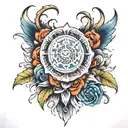 nation tattoo design idea