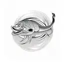 eel tattoo design idea