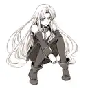 a mixture of fullmetal alchemist, code geass, and bakemonogatari tattoo design idea