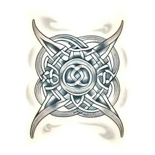 Celtic Knot tattoo design idea