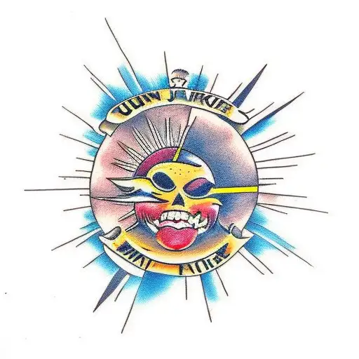 Sunshine  tattoo design idea