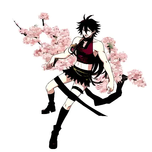 Yami Sukehiro tattoo design idea