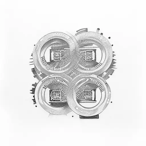 cassette tape that says "love, Charlie" on it; Pittsburgh  tattoo design idea