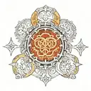 Audi Coupe Type 89 tattoo design idea