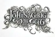 john 3:16 scripture intertwined tattoo design idea