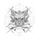 bits red tattoo design idea