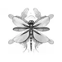 Dragonfly tattoo design idea