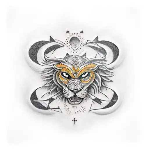 strength, love, Alaska and Texas  tattoo design idea