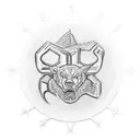 strength, love, Alaska and Texas  tattoo design idea