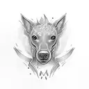 Kelpie tattoo design idea