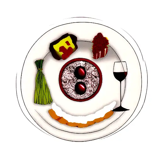 wine Tasmania  tattoo design idea