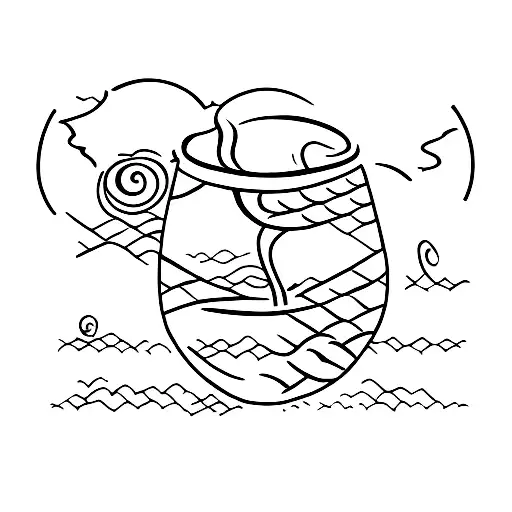 wine Tasmania  tattoo design idea