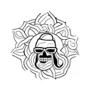 wine Tasmania  tattoo design idea