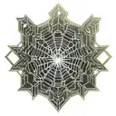 Spider Web tattoo design idea