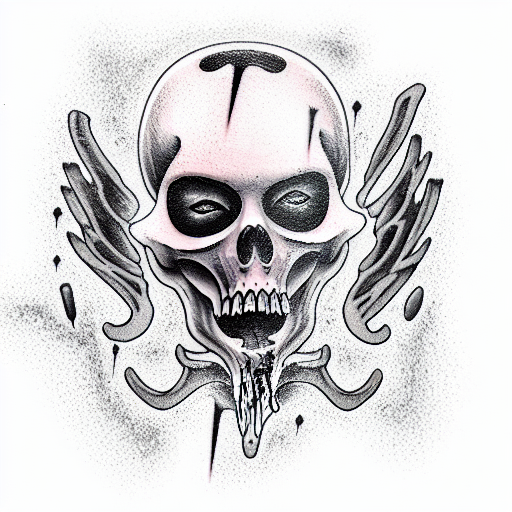 Grim Reaper tattoo design idea