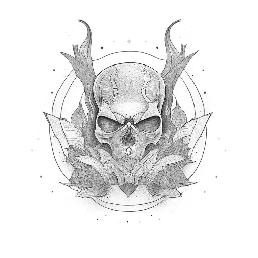 never give up tattoo design idea
