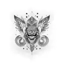 never give up tattoo design idea