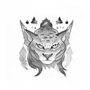 never give up tattoo design idea