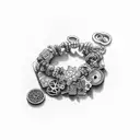 charm bracelet  tattoo design idea