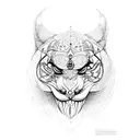 karm sabr moksh tattoo design idea