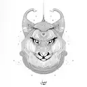 karm sabr moksh tattoo design idea