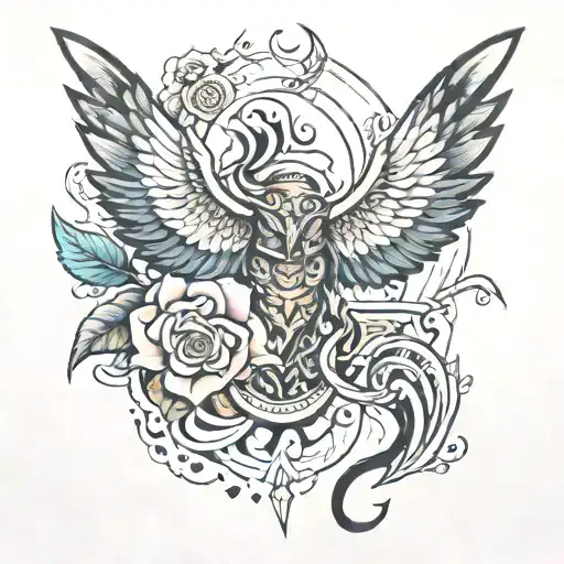 ezra tattoo design idea