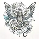 ezra tattoo design idea