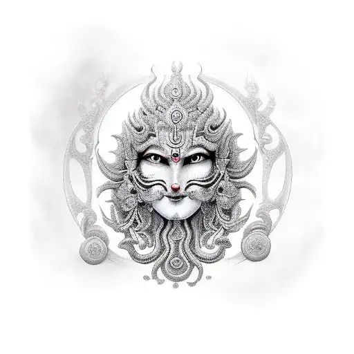 suryaputra karn tattoo design idea