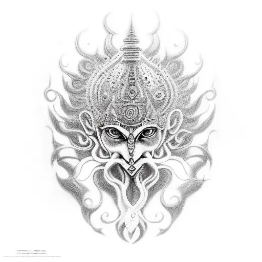 suryaputra karn tattoo design idea