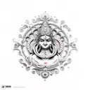 suryaputra karn tattoo design idea