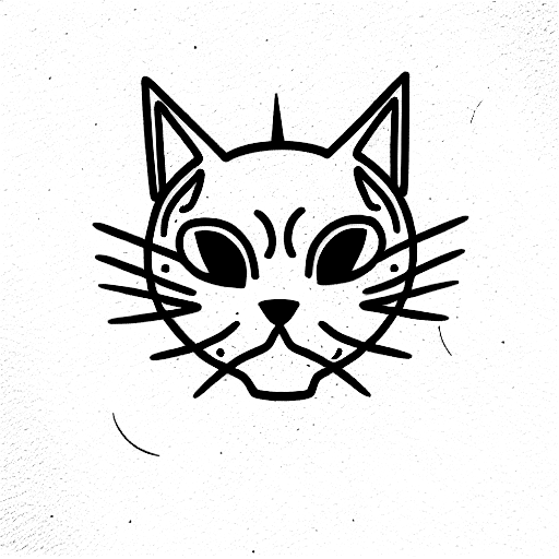 cat_demon tattoo design idea