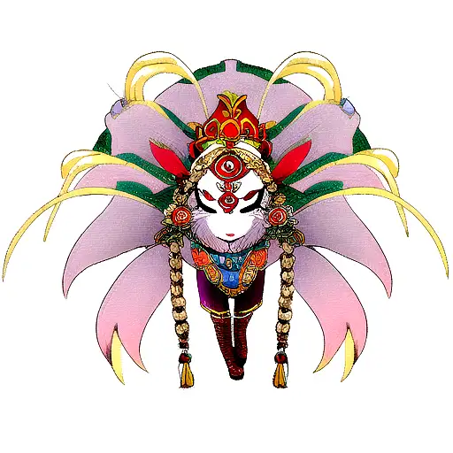 DURGA tattoo design idea