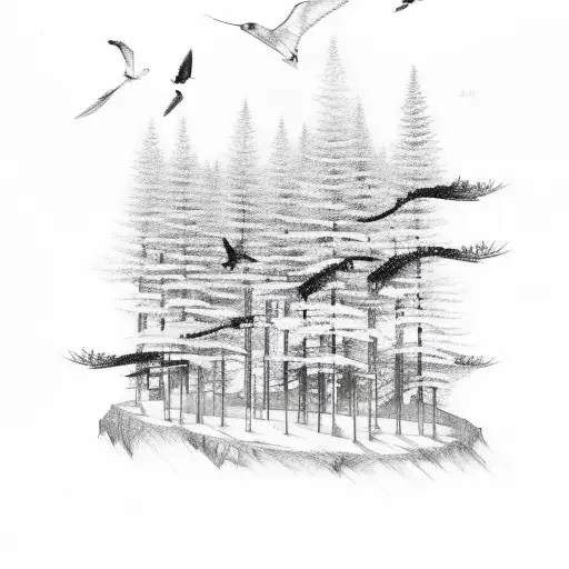 1,693+ Birds Flying Away Tattoo Ideas in 2026 - BlackInk AI
