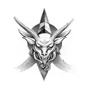 baphomet tattoo design idea