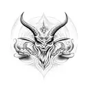 baphomet tattoo design idea