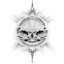 the creation of adam tattoo design idea