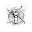 the creation of adam tattoo design idea