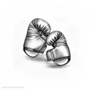 boxing gloves tattoo design idea
