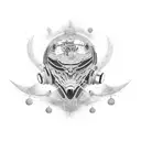 overthinking tattoo design idea