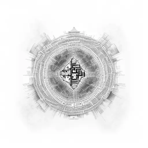 A map of Afghanistan with binary code flowing through it, representing the fusion of coding and Afghan history tattoo design idea