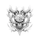seven deadly sins symbols  tattoo design idea