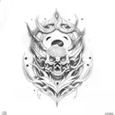 seven deadly sins symbols  tattoo design idea
