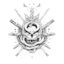 seven deadly sins symbols  tattoo design idea