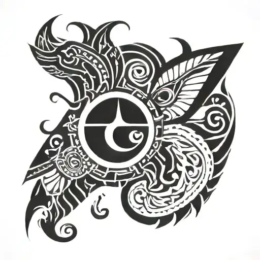 Cursed tattoo design idea