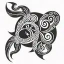 Cursed tattoo design idea