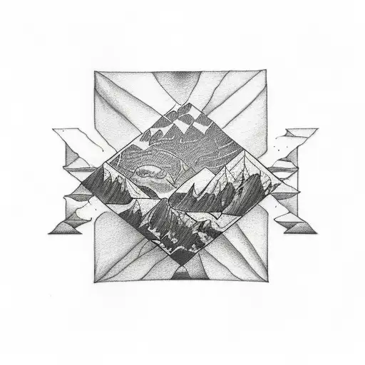 A Ben Howard I Forget Where We Were inspired tattoo including drawings of lyrics tattoo design idea